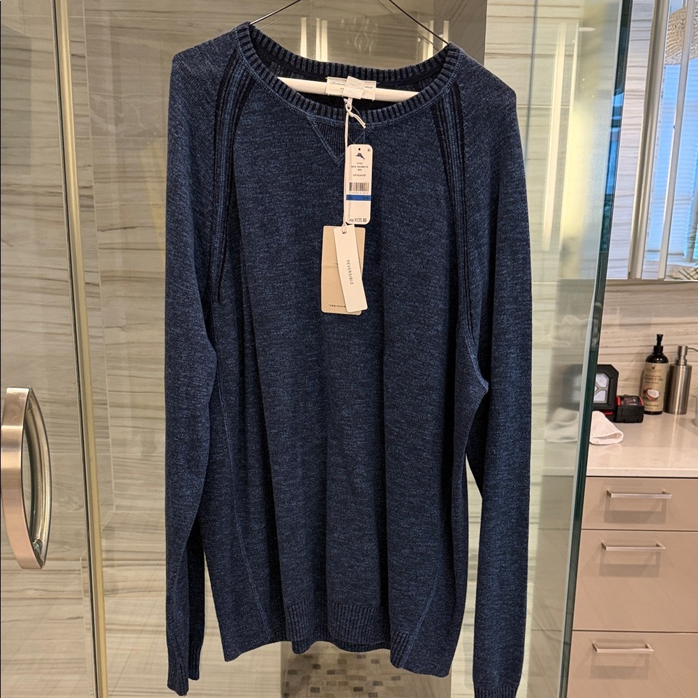 Tommy Bahama blue Knit Sweater